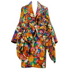 Comme des Garcons Floral Coat AW 2013 at 1stDibs