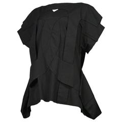 Comme des Garcons Black Cut Out Dress SS 2014