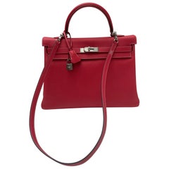 Borsa Hermes Rose Tyrien Kelly 32