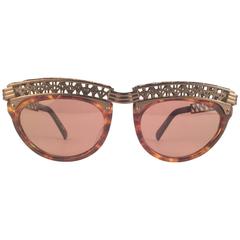 New Jean Paul Gaultier 56 0271 Eiffel Tower Tortoise Collector Item 1990's Japan 3