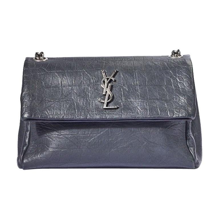 Saint Laurent West Hollywood VBorsa a Tracolla Medium Nero For Sale
