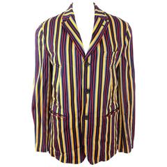 Homme Comme des Garcons 2004 Collection Striped Jacket 10
