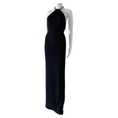 GUCCI by TOM FORD Vintage 2004 Crystal Rope Halterneck Gown