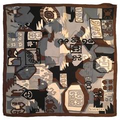 Rare Vintage Givenchy Scarf - 100% Silk 8