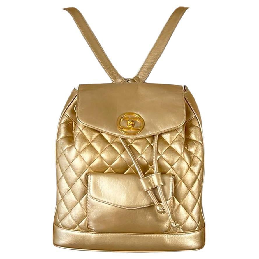Chanel Museum Level Rarest 1990s Vintage Backpack For Sale