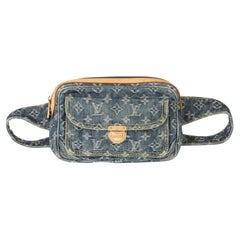 Louis Vuitton Blue Monogram Denim Bum Bag