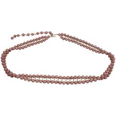 Chanel Pink Vintage Belt / Necklace with golden Hardware
