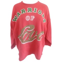 Moschino Red Cotton Warriors Shirt