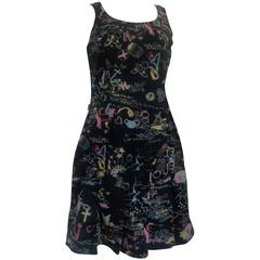Moschino Jeans Cotton Print Dress 10