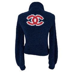 Chanel New CС Teddy Bomber Jacket 34 FR