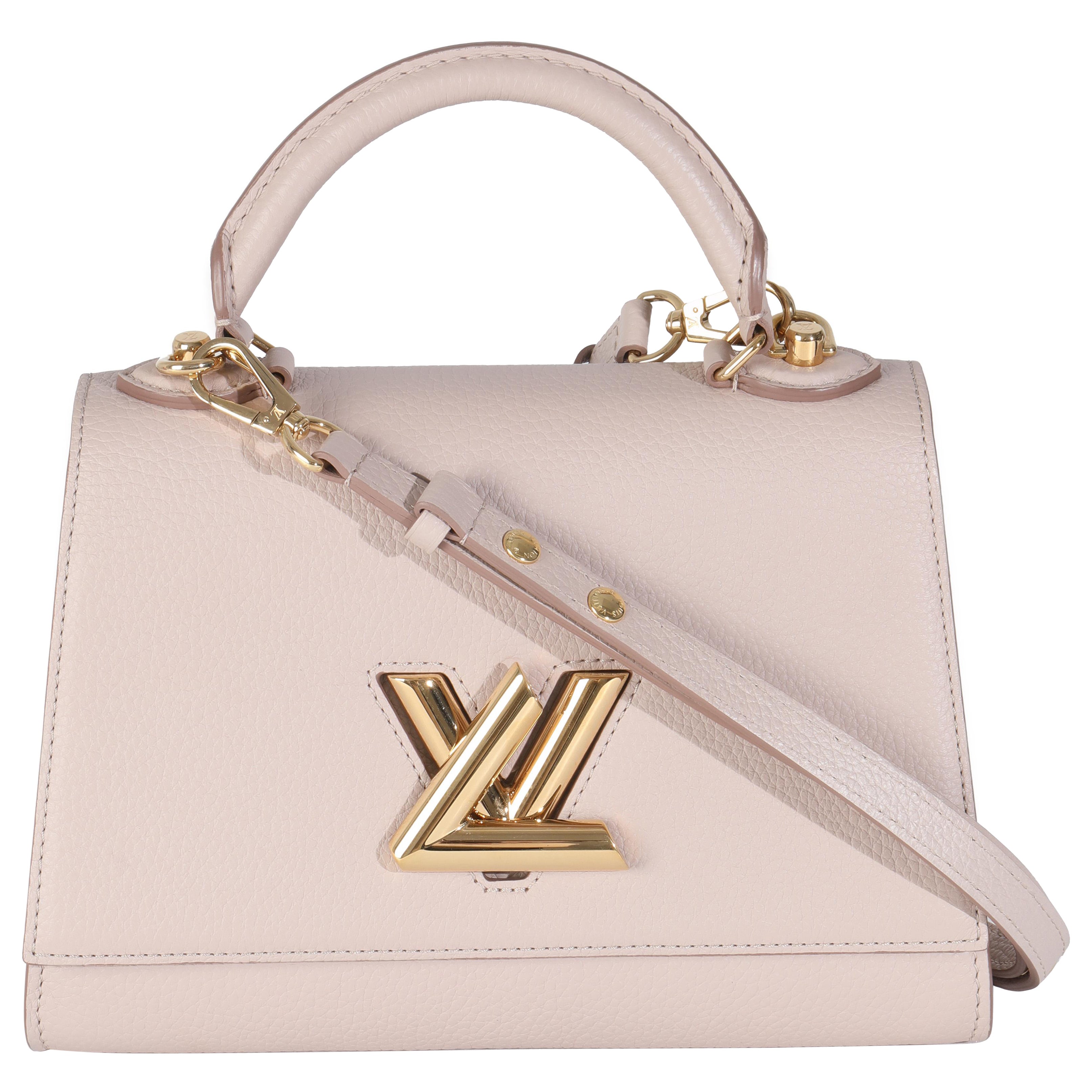 Louis Vuitton Greige Taurillon Twist One Handle PM