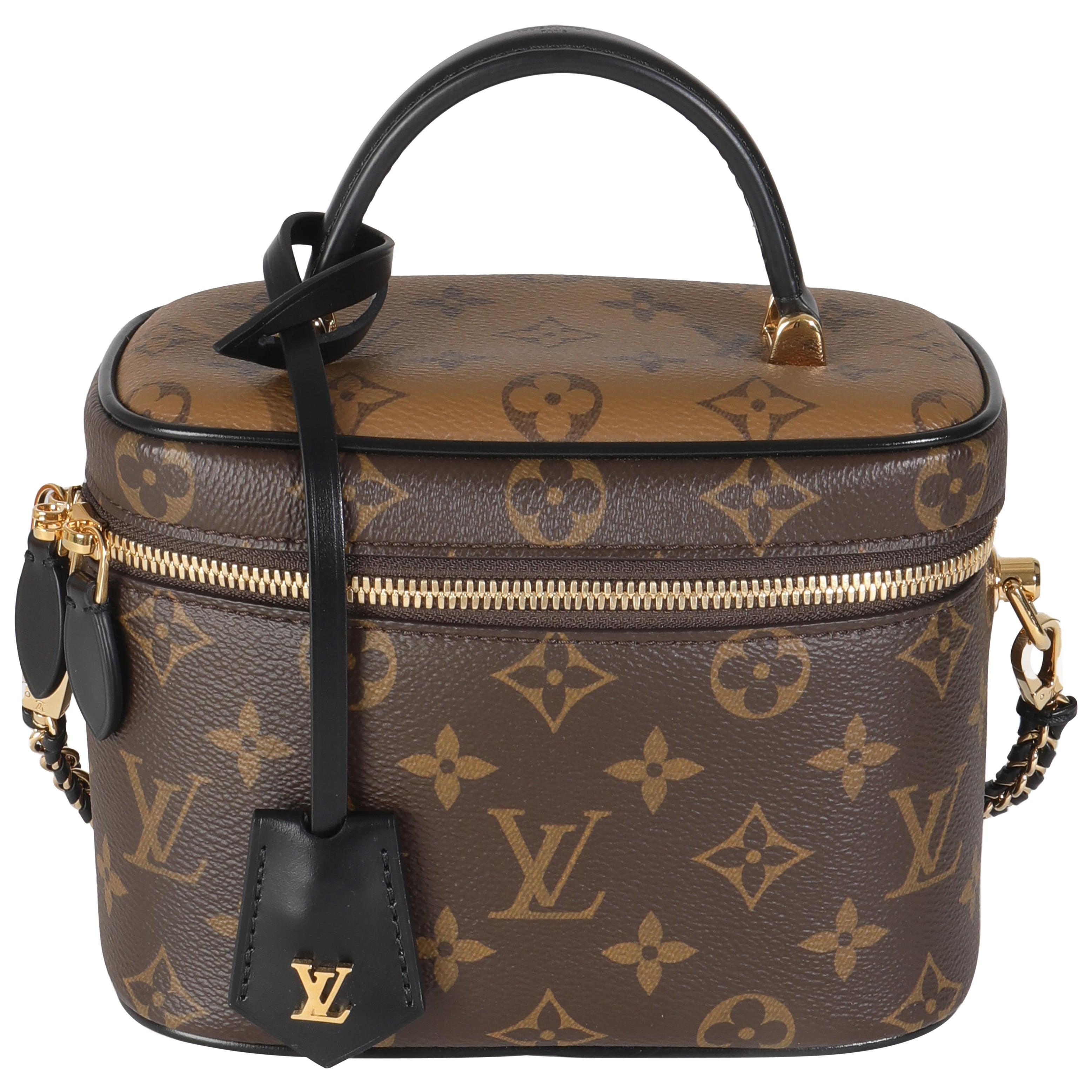 Vanity PM en toile inversée avec monogramme Louis Vuitton