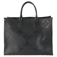 Louis Vuitton Black Monogram Empreinte Onthego GM