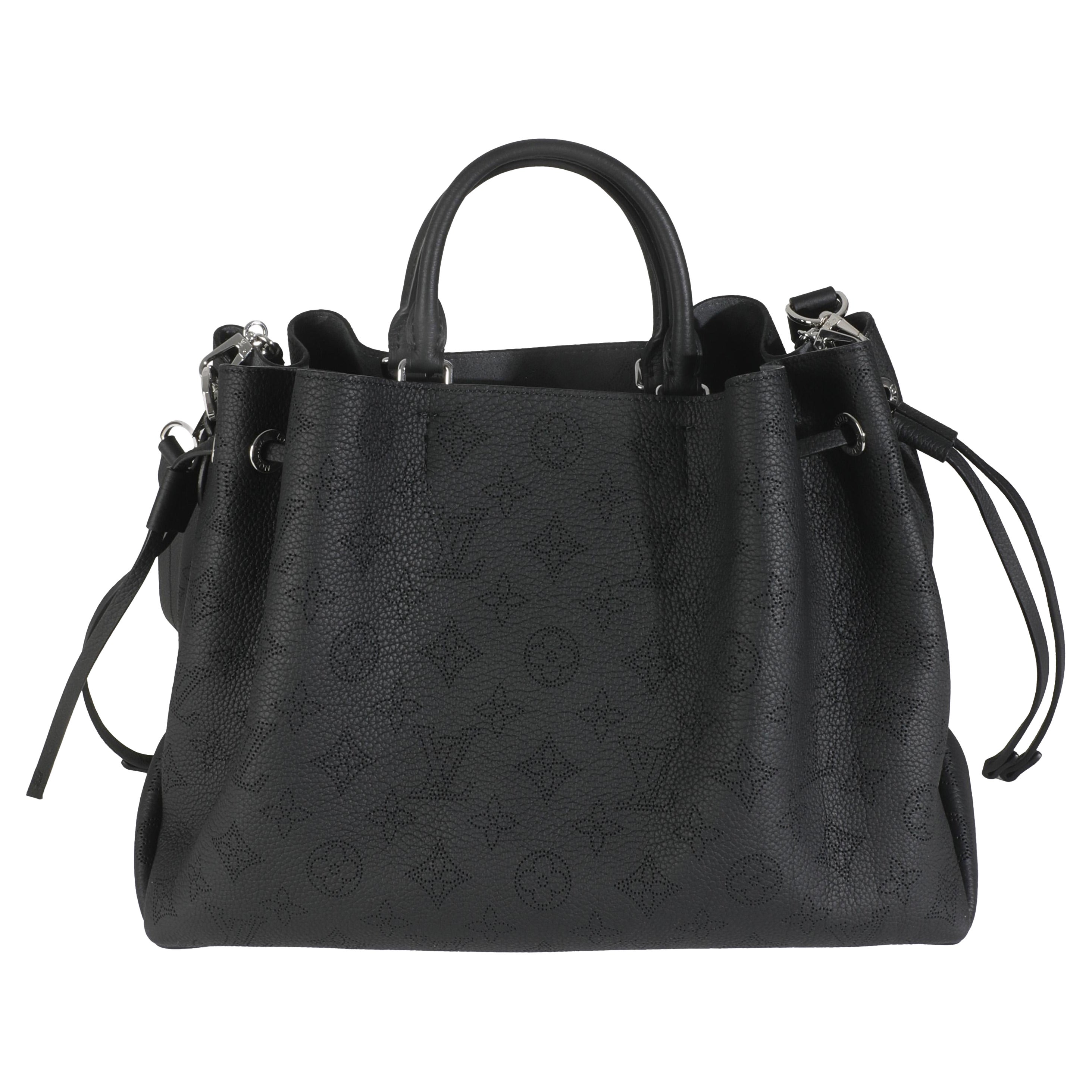 Louis Vuitton Black Monogram Mahina Bella Tote For Sale