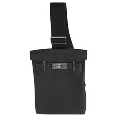 Hermès Black Togo Hac A Dos PM Backpack PHW
