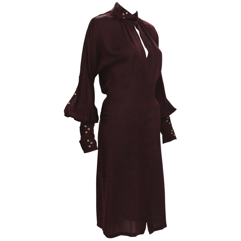 gucci burgundy dress Dress Gucci | 