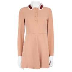 Valentino Garavani rouge Valentino rose boutonné taille S