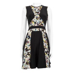 Mini Vestido Erdem con Paneles Florales Talla M