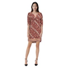 Isabel Marant Silk Backless Tie Detail Dress Size XL