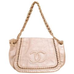 Chanel Metallic Gold Handbag