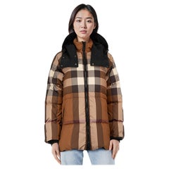 Doudoune à carreaux avec capuche Burberry Taille S