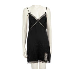 Agent Provocateur - Mini-robe noire en soie - Taille S