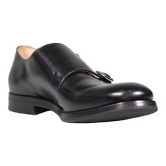Church's Scarpe con fibbia Lola in pelle nera misura IT 37,5
