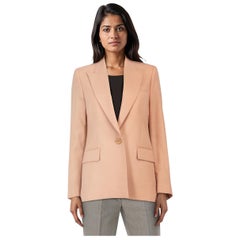 Stella McCartney Rosa Wollblazer Größe S