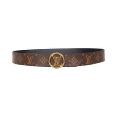 Louis Vuitton Reversible Monogram LV Circle Belt