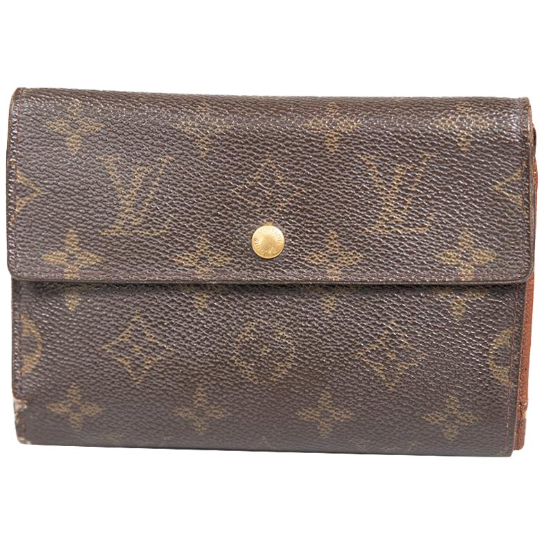 Louis Vuitton 2001 Brown Monogram Wallet