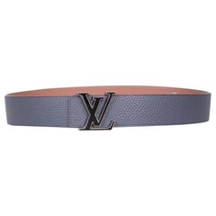 Louis Vuitton Black & Brown Reversible Monogram Belt