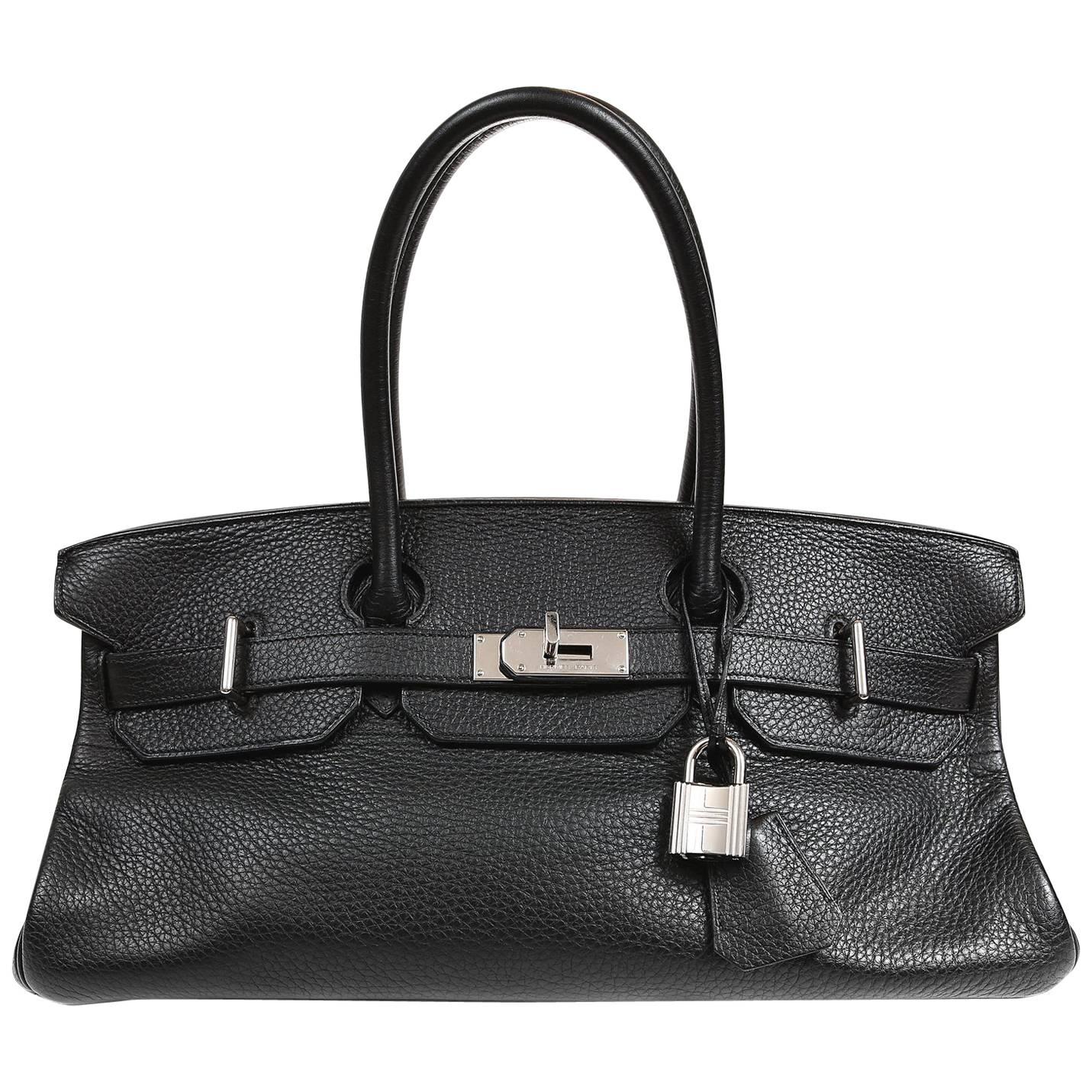 Hermès Black Togo Leather JPG Birkin Bag PHW