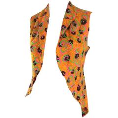 Comme des Garcons 2004 Collection Embroidered Sleeveless Tailcoat 9