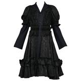 Cappotto nero fantasia Comme des Garcons 2008