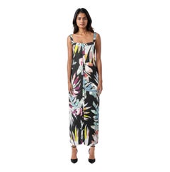 Mara Hoffman Floral Print Maxi Linen Dress Size M