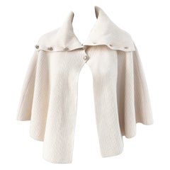Chanel Paris / Salzburg Gripoix Buttons Cape 40 FR