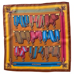 Hermès Gavroche Scarf "Les Sangles"
