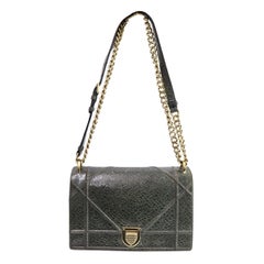 Christian Dior Crackled Diorama Bag