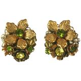 Boucles d'oreilles bouquet de fleurs De Mario
