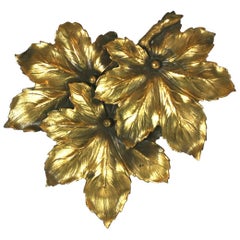 Vintage Joseff of Hollywood Leaf Clip