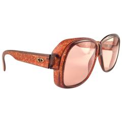 New Vintage Christian Dior Monsieur 2039 10 Optyl Marbled 1970s Sunglasses
