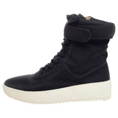 Fear Of God - Baskets montantes militaires en néoprène noir, taille 43