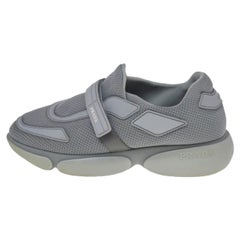 Baskets basses Prada grises « Cloudbust », taille 39,5