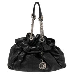 Dior Black Cannage Leather Le Trente Hobo