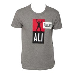 Dolce&Gabbana Grey Pugilato Muhammed Ali Print Short Sleeve T-Shirt XS