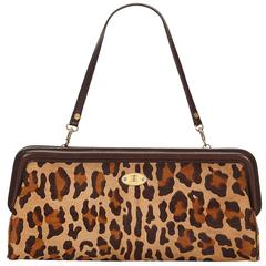 Celine Animal Print Clutch 8