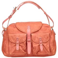 Balenciaga Pink Leather Shoulder Bag 12