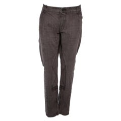 Roberto Cavalli Pantalones palazzo de seda estampados monocromos L