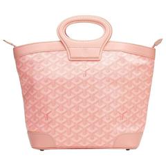 2000s Goyard Pink Coated Canvas Beluga PM