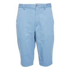 Polo Ralph Lauren Blue Stretch Cotton Straight Fit Chino Shorts XL